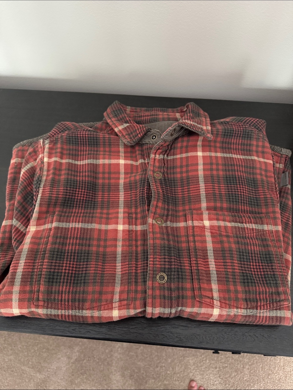 Royal Robbins Men’s Medium Flannel Shirt Jacket